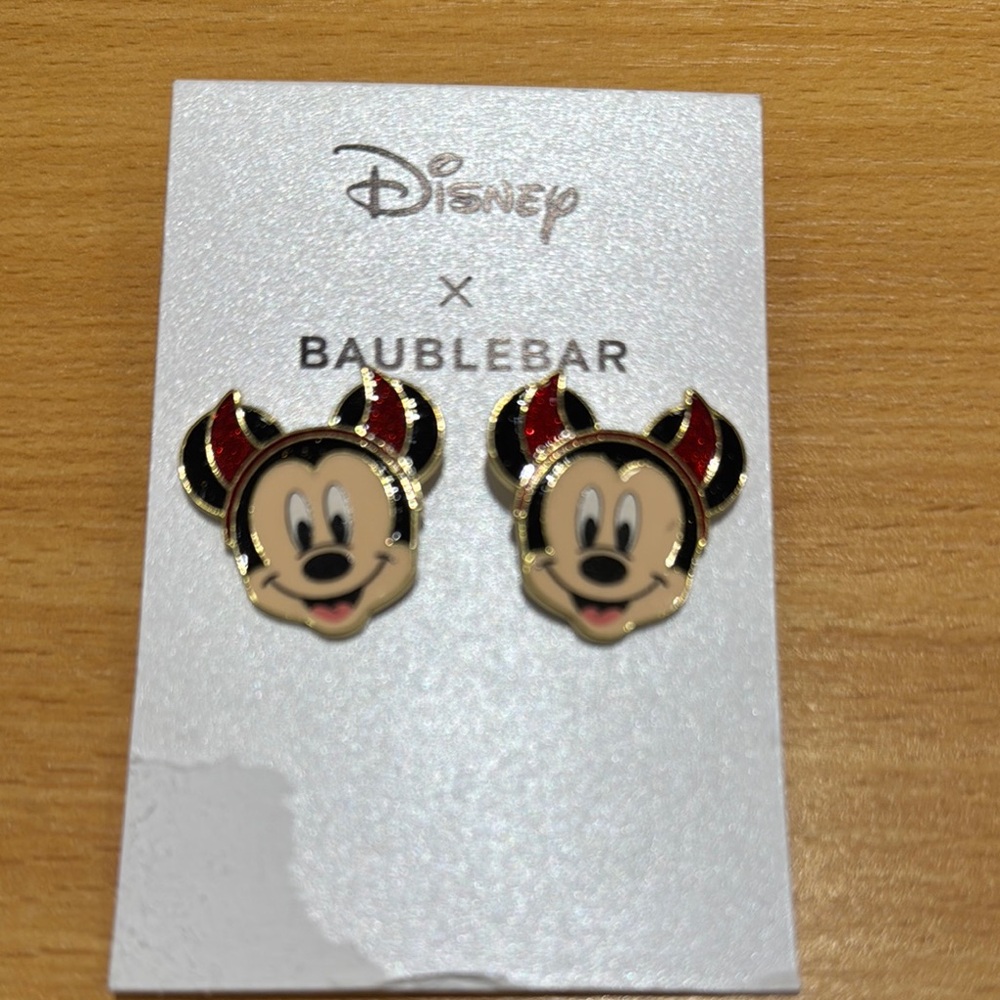 Disney X Baublebar Mickey Mouse Earrings